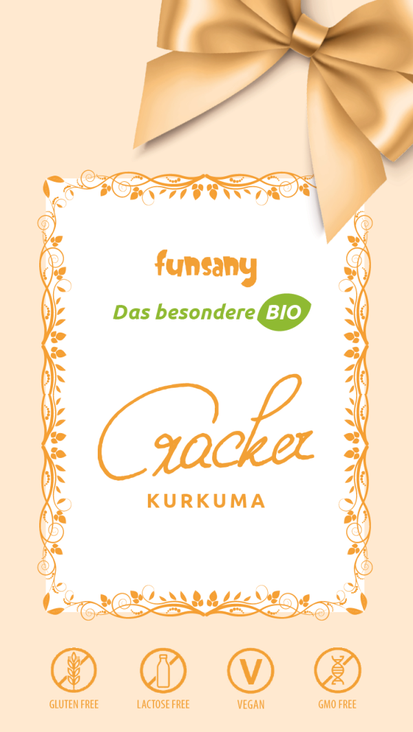 Bio Cracker Kurkuma – Bild 3